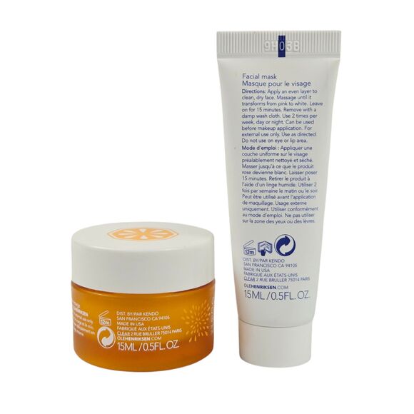 Ole Henriksen Set: Phat Glow Facial 15 ml & C-Rush Brightening Gel Creme 15 ml - Picture 2 of 3